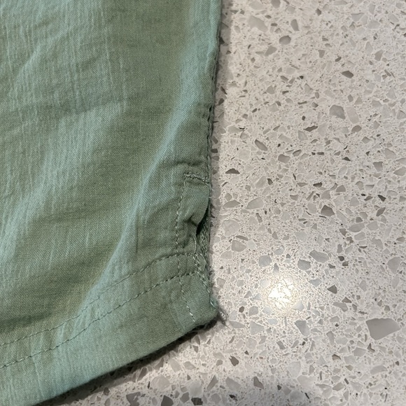 Men’s collar less 1/2 button down shirt - Picture 7 of 10